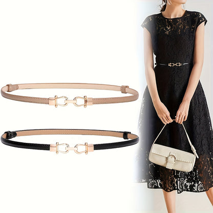Cinto Feminino Couro Legítimo Cintura Decorativo Vestidos Suéteres Versátil