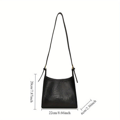 Bolsa Feminina Couro Legítimo Vintage Tote Grande Outono Inverno Versátil