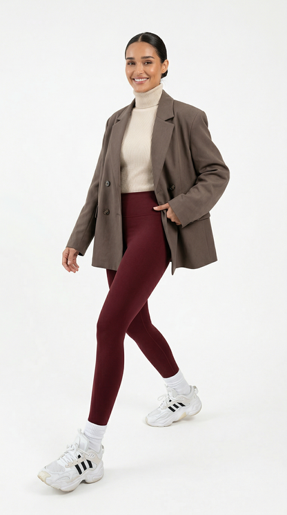 Legging Feminina Cintura Alta Fitness Yoga Alongamento