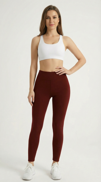 Legging Feminina Cintura Alta Fitness Yoga Alongamento